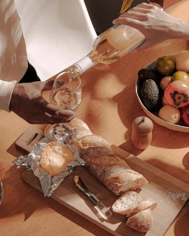 Local wine and food